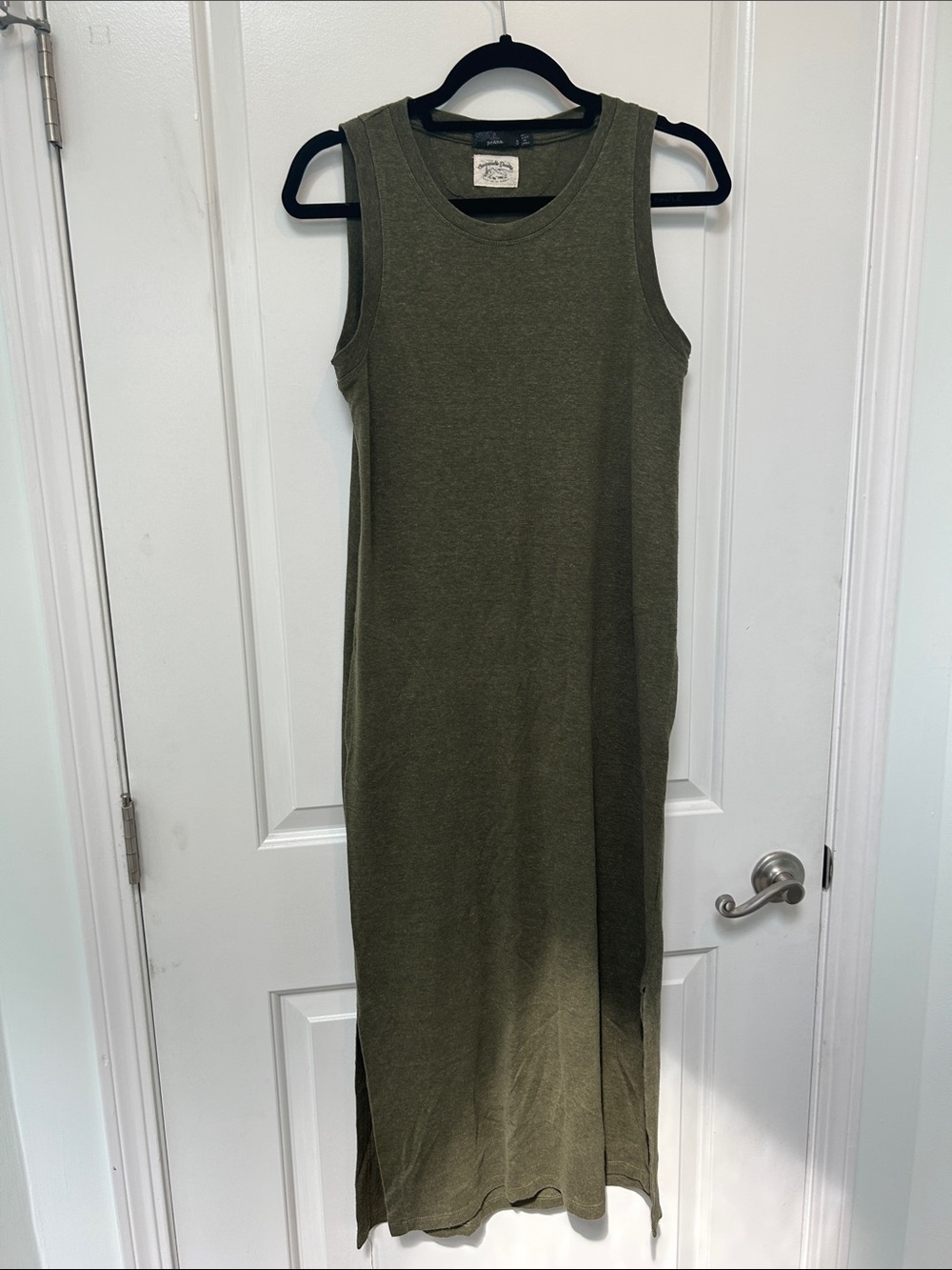 Prana Olive Green Tank Dress